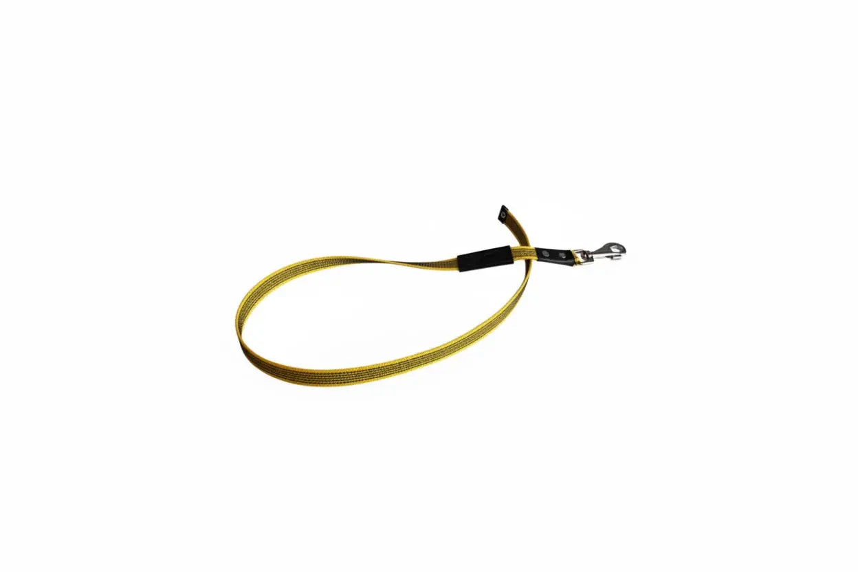 Gummierte Hundeleine 20 mm 1 m – Rutschfeste Trainingsleine iljoke